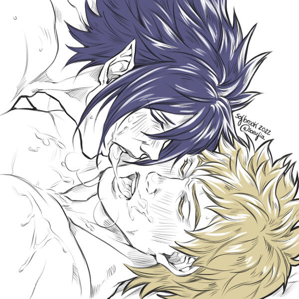 MiriTama (NSFW): Head/Bust + Extra Character + Line Art