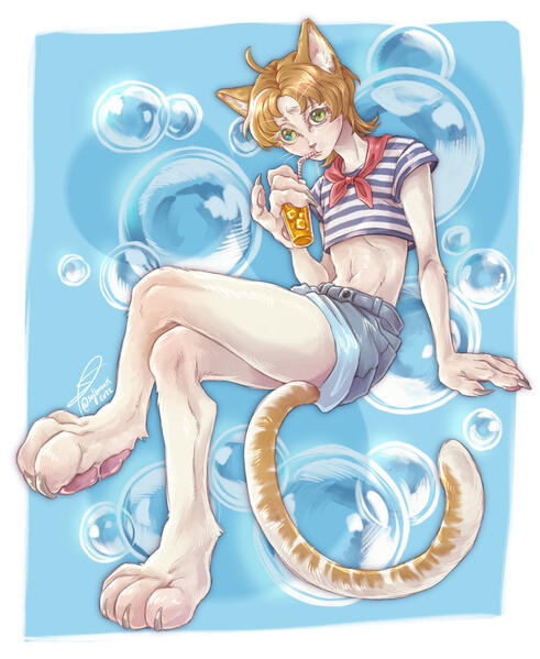 OC: Full Body + Full Colour + Complex Background